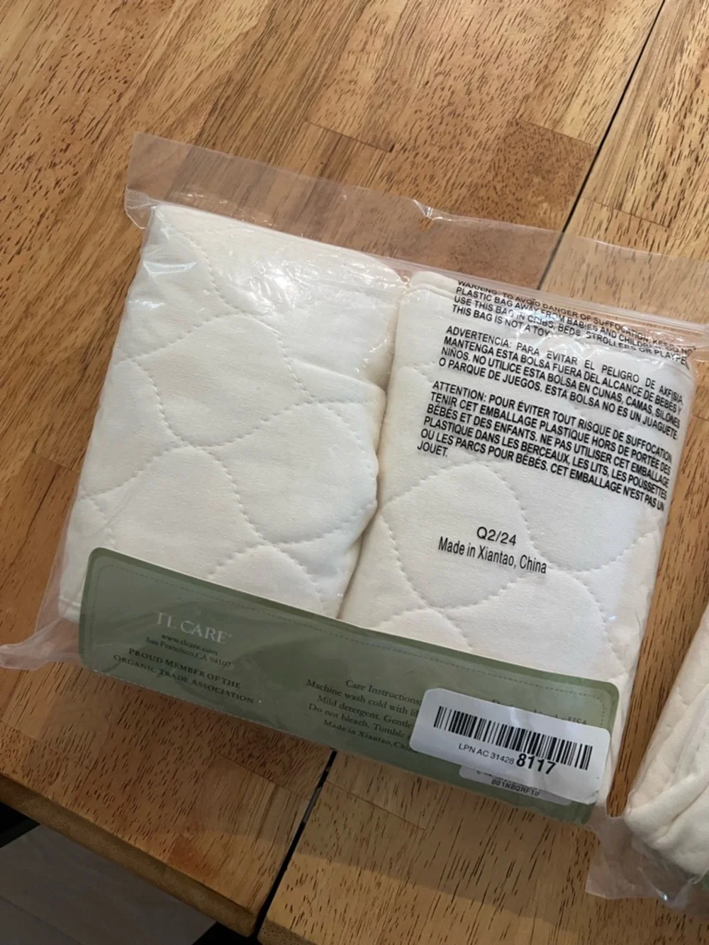BRAND NEW Waterproof Quilted Playpad Changing Table Pads - 4 pack